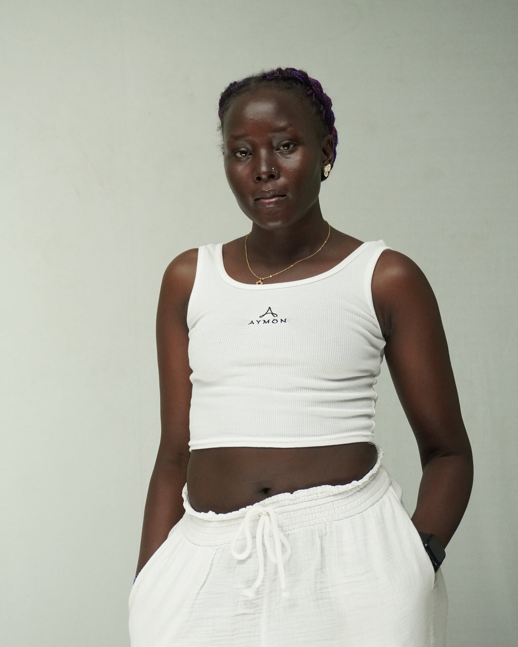 AYMON ESSENTIAL RIB TANK